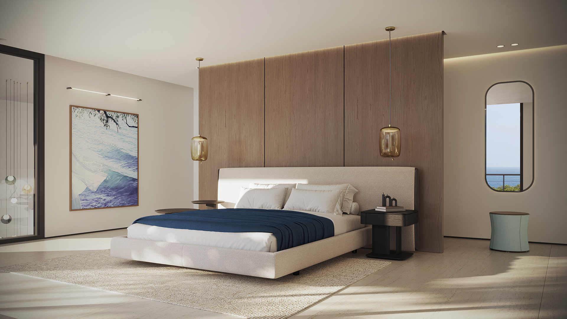 villa salma bedroom