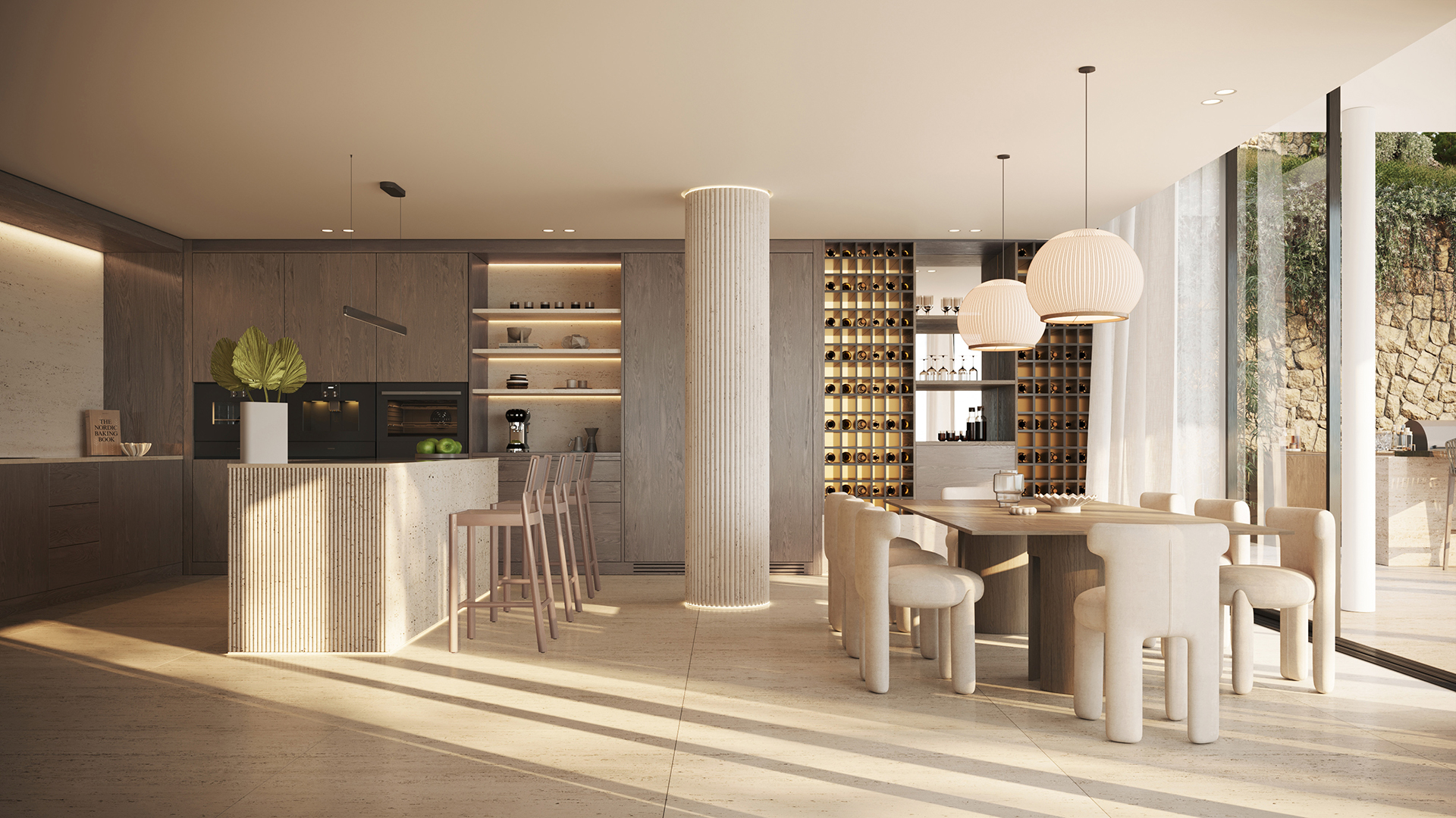 villa salma kitchen